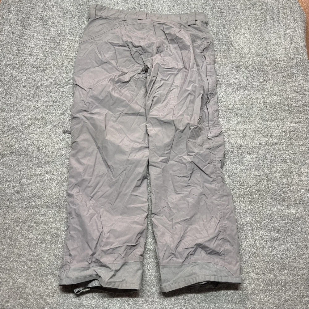 The North Face HyVent Snow Pants Mens Large Gray Waterproof Ski 36x30